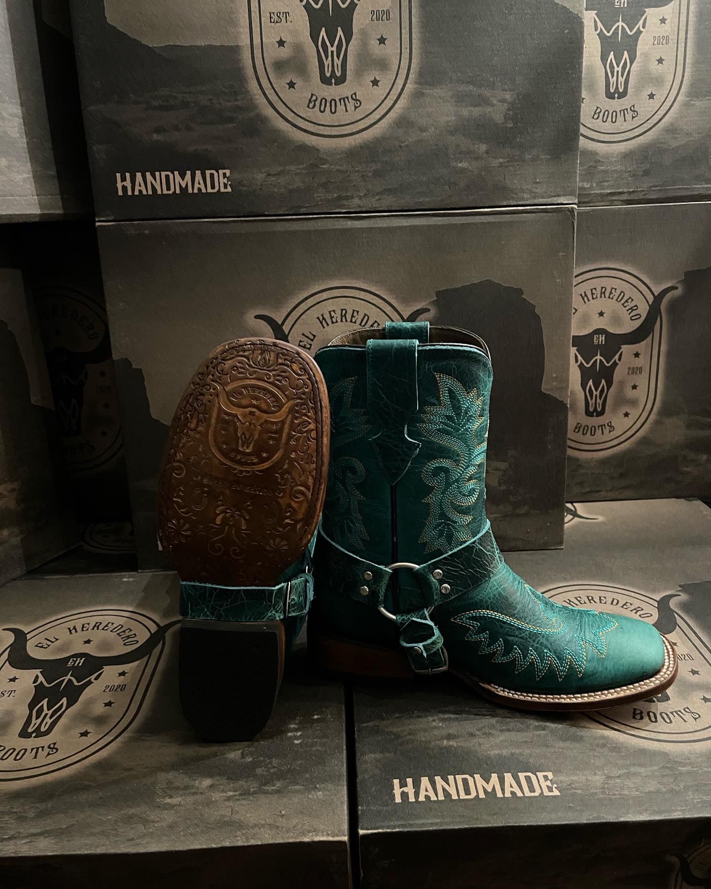 Bota bulldog verde